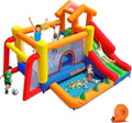 Ballsea Hüpfburg, mit Gebläse, Geschenke für Kindergeburtstagspartys (343 × 280 × 203 cm)