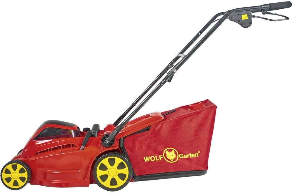 WOLF Garten Rasenmäher,  -  - Akku-Rasenmäher LYCOS 40/370 M #37CM 550W