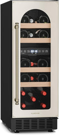 Weinkühlschrank 17 Vinovilla Victoria, 17 Flaschen, 2 Zonen, 5-22 °C, Touchpanel, LED-Steuerung, UV-Schutz, Leiser Betrieb, Eingebaut/Freistehend