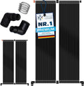 KESSER ® Solarkollektor Pool Heizung, 600 × 140 cm, Pool Zubehör, Wärmepumpe Pool, Solar Poolheizer für Pools bis 48.000L, UV-beständiger Kunststoff