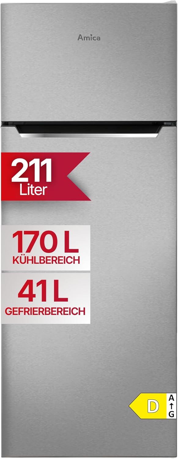 Amica Kühl-Gefrierkombination, 211 L 142, 8 × 54 × 55, 1 cm DT 374 170 E