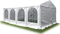 Pavillon 4x6 Partyzelt Classic Plus m- wasserdicht -, PVC Plane 850 N - Festzelt - Bierzelt Wasserdicht