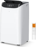 Tanoxo Mobile Klimaanlage, 14000 BTU Tragbare Klimaanlage, Kühlung, Ventilator, Entfeuchtung, Schlafmodus für große Räume bis zu 700 Quadratmeter