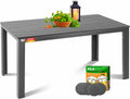 Esstisch 156x78cm 6 ® Gartentisch für bis Personen, Wetterfest & UV-Beständig, KESSER