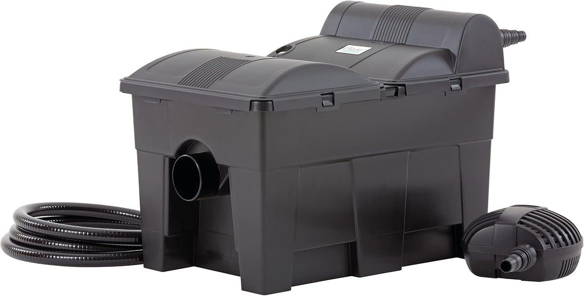Oase 50451 Durchlauf Filter, BioSmart Set 14000 geeignet für Teiche bis 14 m³, Filtersystem, Filterkomplettset inkl Filtermaterial