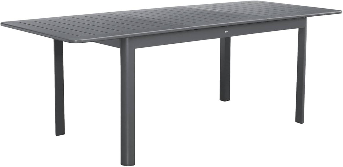 Esstisch, sweeek - Ausziehbarer Gartentisch aus Aluminium, 8 Plätze, 173/236, 5 x 100 x 75 cm - Seattle, Alice's Garden