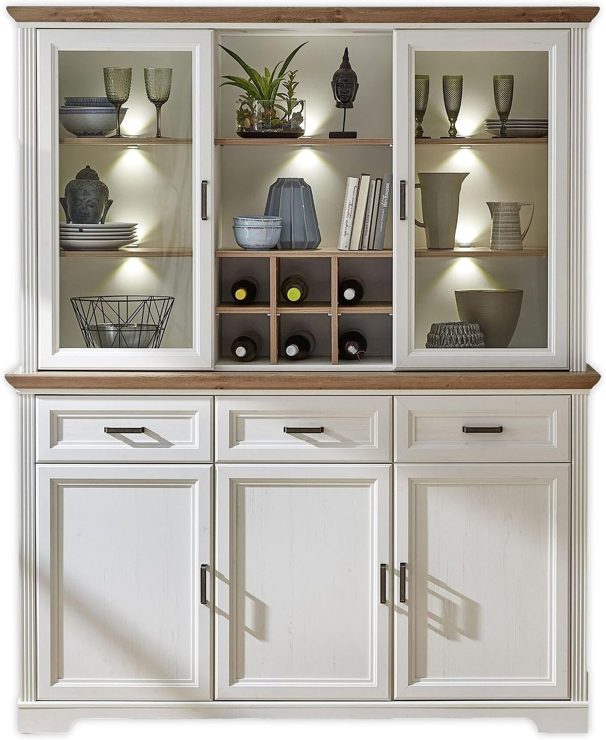 Sideboard, Buffetschrank in Pinie hell