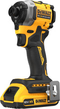 DEWALT Akku-Bohrschrauber, 18 Volt Akku ¼' Schlagschrauber DCF850D2T (bürstenloser Motor, ¼' Innensechskant Aufnahme, max. Drehmoment 206 Nm