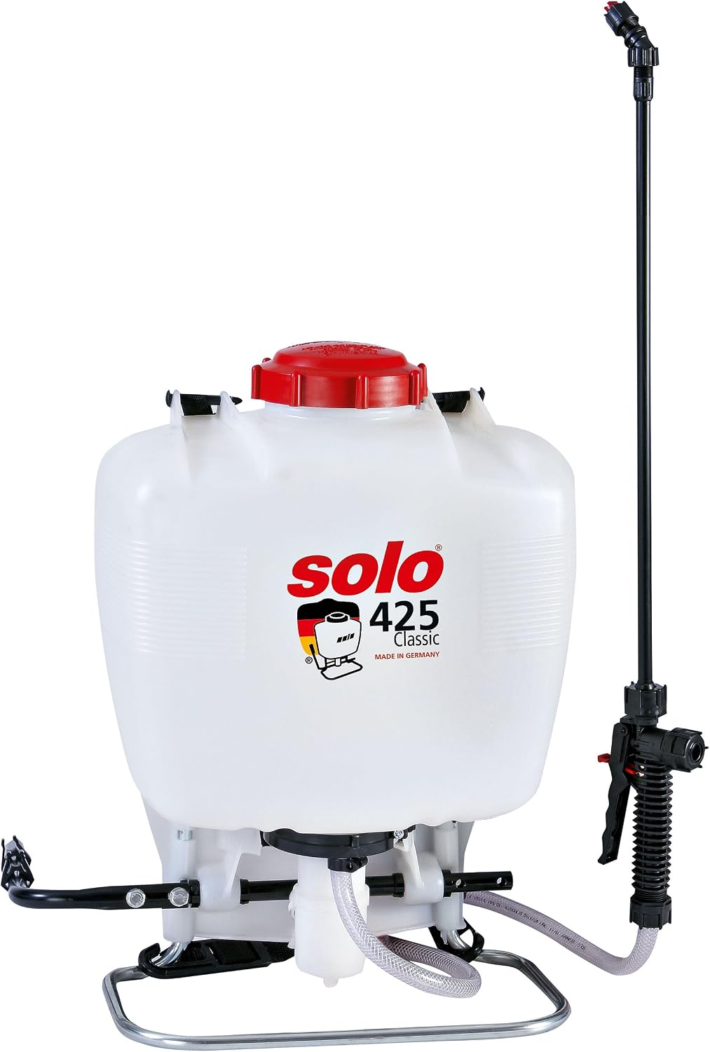Solo Sprinkler, 42521 425 Classic 15 Liter Rückenspritze, Weiß, 36 x 22 x 51 cm