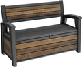 Sitzbank, Gartenbank mit Stauraum 227 l, Keter