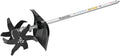 Makita Kultivatoren & Pflüger, 195707-2 Kultivatoraufsatz KR400MP, Aufsatz zum Auflockern und Kultivieren von Beeten, Arbeitsbreite 16 cm