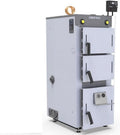 Thermona Öfen, Defro Firewood Plus Holzkessel, 24 kW, Naturzugkessel für Zentralheizung, Scheitholzbetrieb