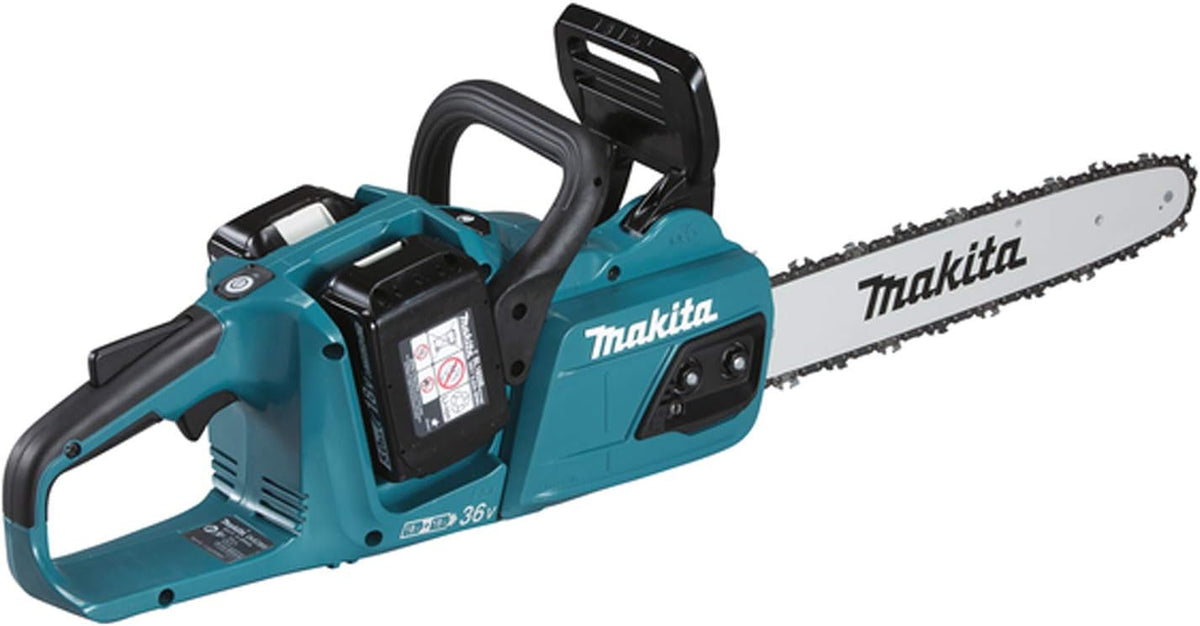 Makita DUC355PT2 Twin Kettensäge, 18 V/36 V, LXT, kabellos, 35 cm, Lithium, 2 × 5, 0 cm