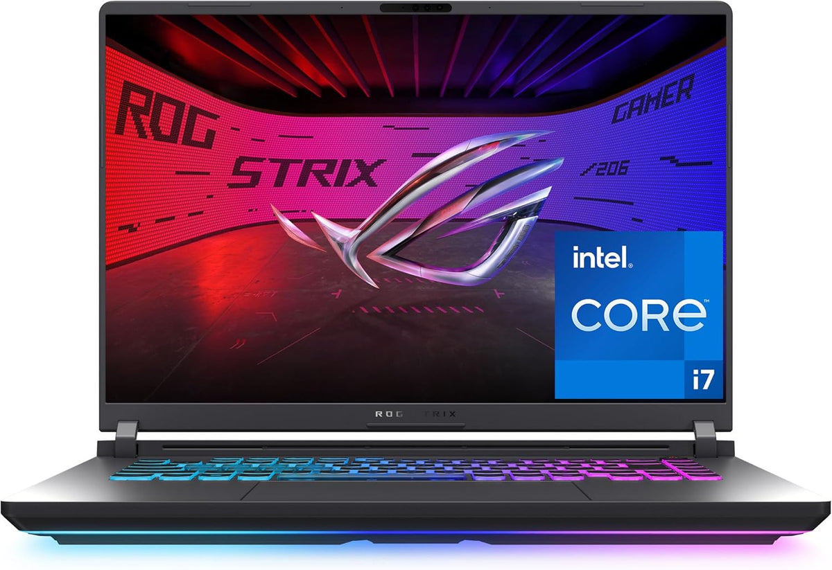 ASUS Normale Laptops, ROG Strix G16 (2025) Gaming Laptop, 16 Zoll FHD+ 16:10 165Hz/3ms Display, NVIDIA® GeForce RTX™ 5060 Laptop GPU