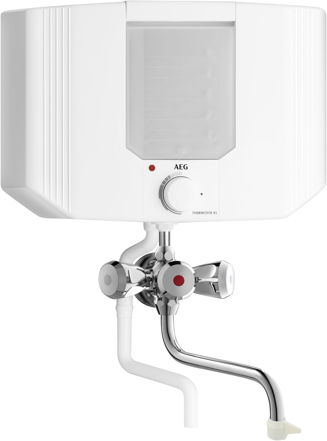 AEG Wassererhitzer, Kochendwassergerät Thermofix KL, Kunststoff, 5 Liter, Dreigriff-Füll- und Ablaufarmatur, 228908