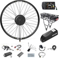 Varstrom 48V E-Bike, Umbausatz - 26 27, 5 28 29 Zoll Vorderrad & Hinterrad Nabenmotor