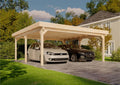 Alpholz Carports, Doppelcarport Olaf
